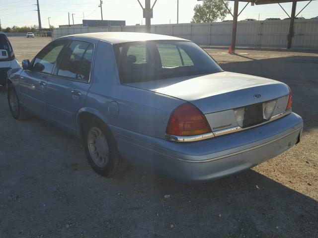 2FAFP74W6XX223562 - 1999 FORD CROWN VICT BLUE photo 3