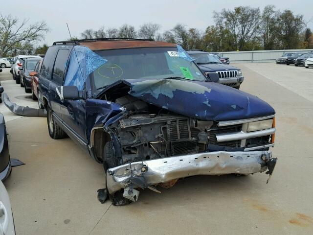 1GNEC13K5SJ412158 - 1995 CHEVROLET TAHOE C150 BLUE photo 1