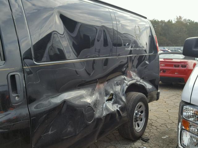 1GTFG154991144922 - 2009 GMC SAVANA G15 BLACK photo 9