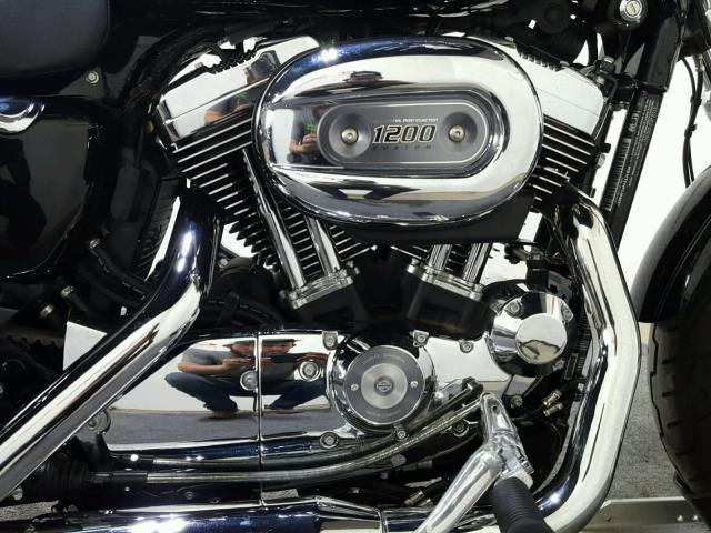 1HD1CT314FC404037 - 2015 HARLEY-DAVIDSON XL1200 BLACK photo 11