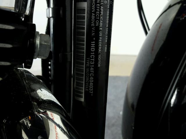 1HD1CT314FC404037 - 2015 HARLEY-DAVIDSON XL1200 BLACK photo 19