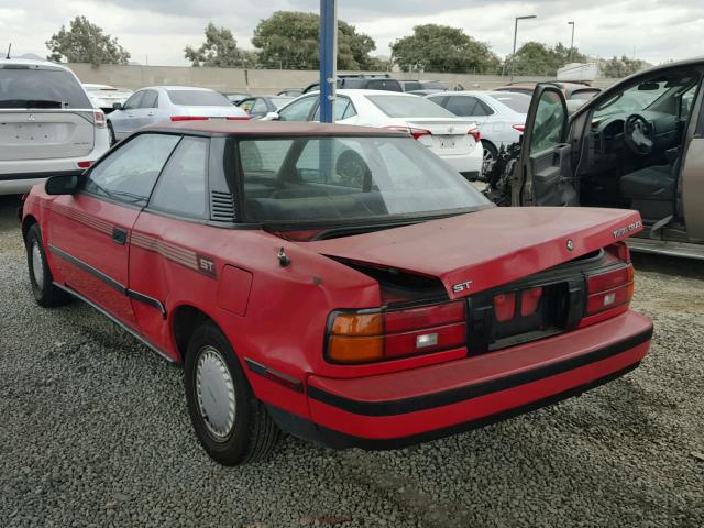 JT2ST66C6K7332886 - 1989 TOYOTA CELICA ST RED photo 3