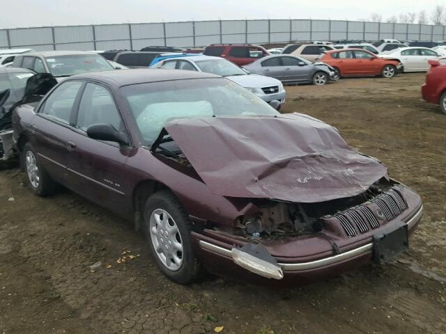 2C3HD56T3TH286906 - 1996 CHRYSLER CONCORDE L MAROON photo 1