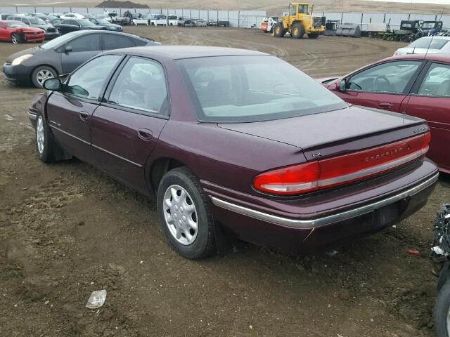 2C3HD56T3TH286906 - 1996 CHRYSLER CONCORDE L MAROON photo 3