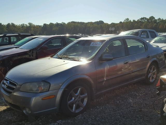 JN1DA31A93T421146 - 2003 NISSAN MAXIMA GLE GRAY photo 2