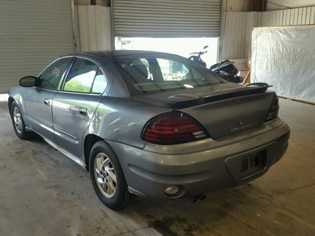 1G2NF52E64M698353 - 2004 PONTIAC GRAND AM S ნაცრისფერი ფოტო 3