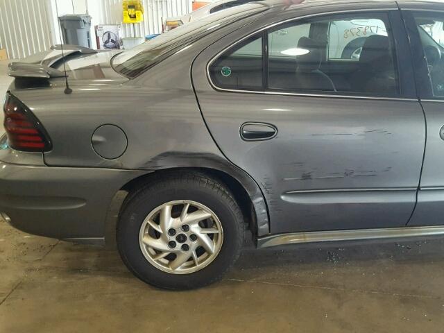 1G2NF52E64M698353 - 2004 PONTIAC GRAND AM S ნაცრისფერი ფოტო 9
