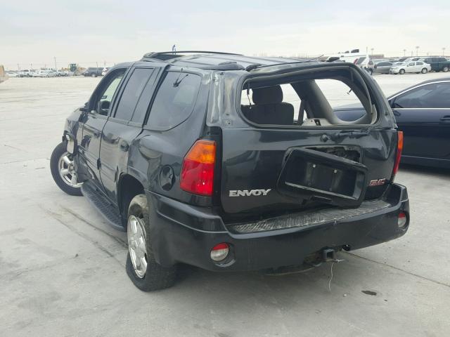 1GKDT13S132310540 - 2003 GMC ENVOY CHARCOAL photo 3