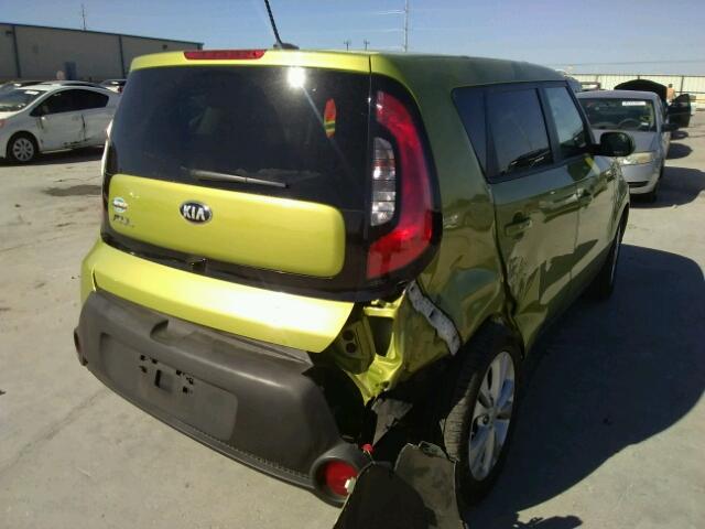 KNDJP3A56F7758968 - 2015 KIA SOUL + GREEN photo 4