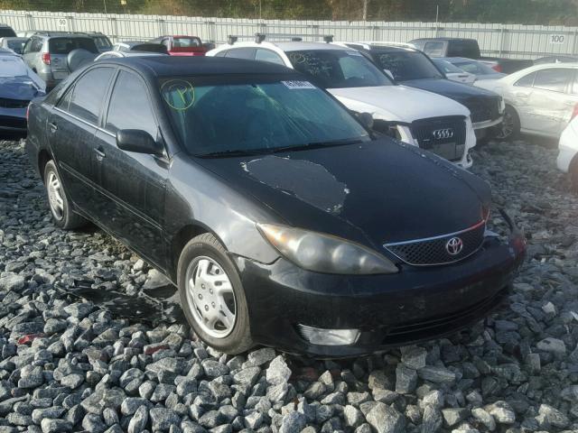 4T1BE30K35U395980 - 2005 TOYOTA CAMRY LE შავი ფოტო 1