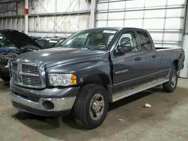 3D7KU28C04G141102 - 2004 DODGE RAM 2500 S Grafit foto 2