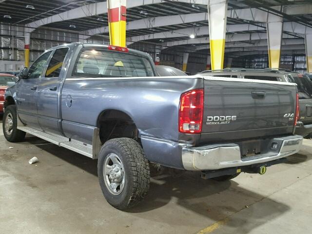 3D7KU28C04G141102 - 2004 DODGE RAM 2500 S Grafit foto 3