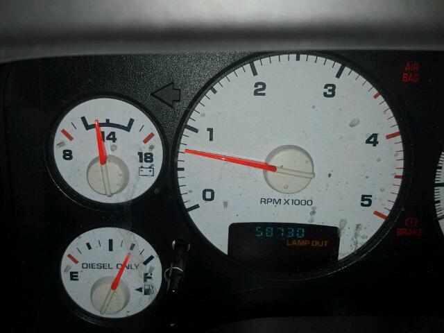 3D7KU28C04G141102 - 2004 DODGE RAM 2500 S Grafit foto 8