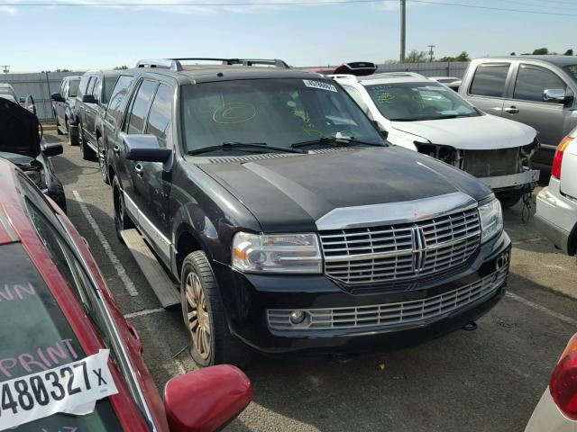 5LMFU28588LJ22120 - 2008 LINCOLN NAVIGATOR BLACK photo 1