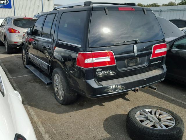 5LMFU28588LJ22120 - 2008 LINCOLN NAVIGATOR BLACK photo 3