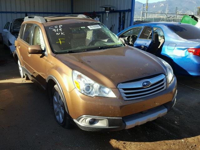 4S4BRDKC4C2216239 - 2012 SUBARU OUTBACK 3. BROWN photo 1