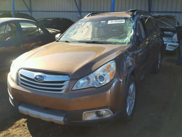 4S4BRDKC4C2216239 - 2012 SUBARU OUTBACK 3. BROWN photo 2