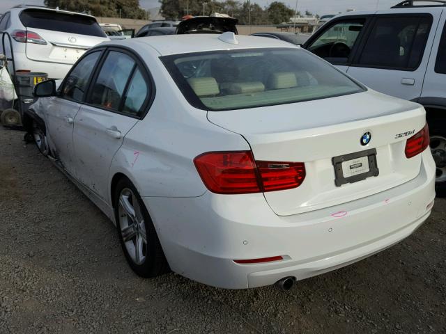 WBA3D3C54EK157310 - 2014 BMW 328 D WHITE photo 3