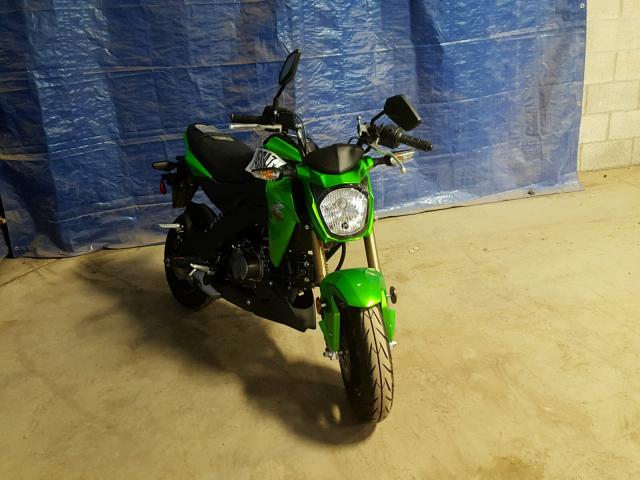 JKABRRJ17HDA07345 - 2017 KAWASAKI BR125 J GREEN photo 1