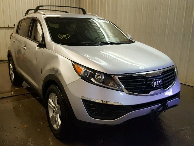 KNDPB3A26D7455720 - 2013 KIA SPORTAGE SILVER photo 1