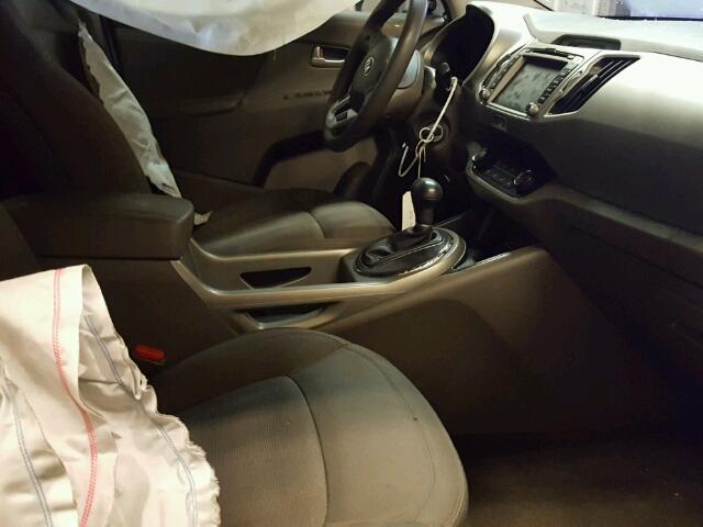 KNDPB3A26D7455720 - 2013 KIA SPORTAGE SILVER photo 5