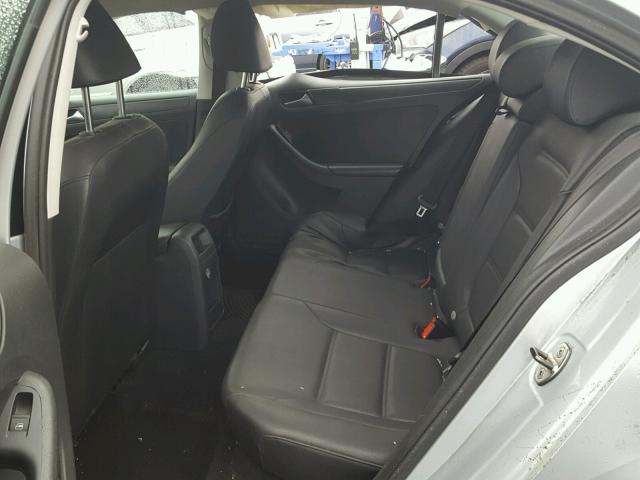 3VWDP7AJ6CM393322 - 2012 VOLKSWAGEN JETTA SE Gümüş foto 6