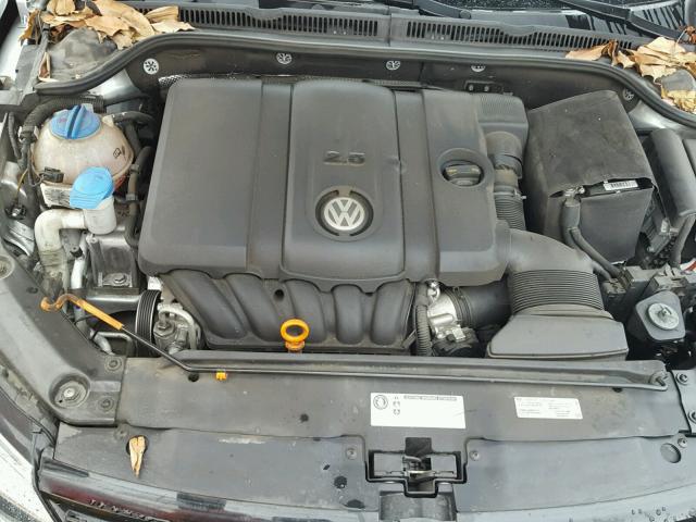 3VWDP7AJ6CM393322 - 2012 VOLKSWAGEN JETTA SE Gümüş foto 7