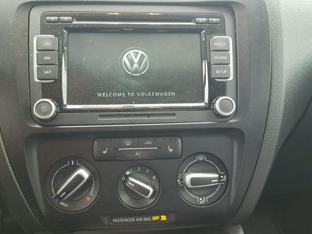 3VWDP7AJ6CM393322 - 2012 VOLKSWAGEN JETTA SE Gümüş foto 9