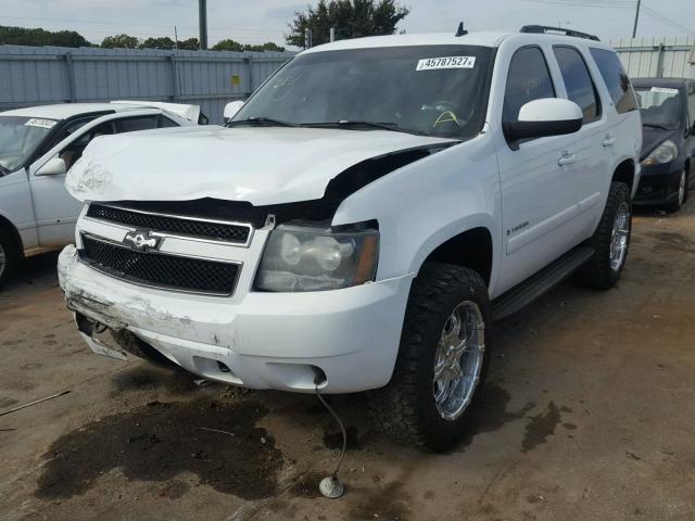 1GNFK13068J158667 - 2008 CHEVROLET TAHOE K150 WHITE photo 2