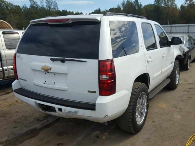 1GNFK13068J158667 - 2008 CHEVROLET TAHOE K150 WHITE photo 4