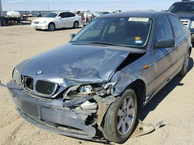 WBAET37494NJ44675 - 2004 BMW 325 I BLUE photo 2