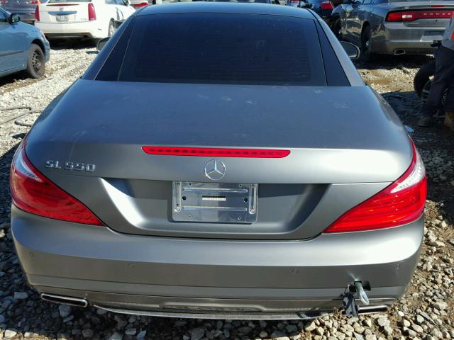 WDDJK7DA1DF017019 - 2013 MERCEDES-BENZ SL 550 GRAY photo 6