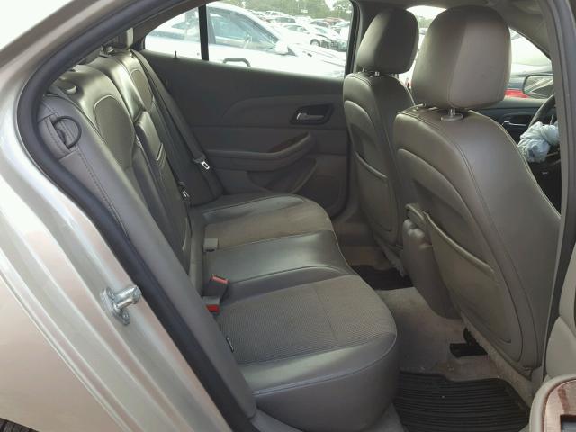 1G11C5SA0DF224802 - 2013 CHEVROLET MALIBU 1LT GOLD photo 6
