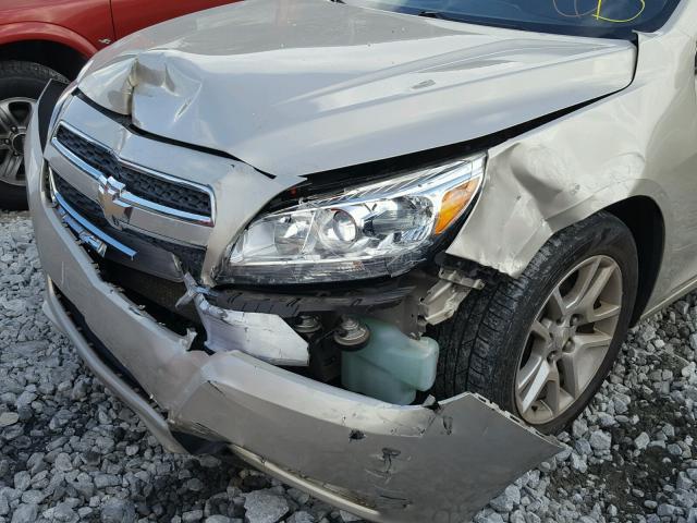 1G11C5SA0DF224802 - 2013 CHEVROLET MALIBU 1LT GOLD photo 9
