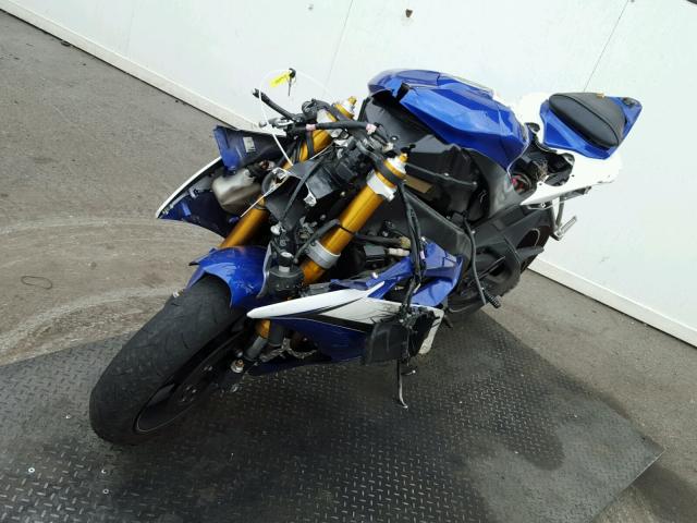 JYARJ16Y7CA005035 - 2012 YAMAHA YZFR6 C BLUE photo 2