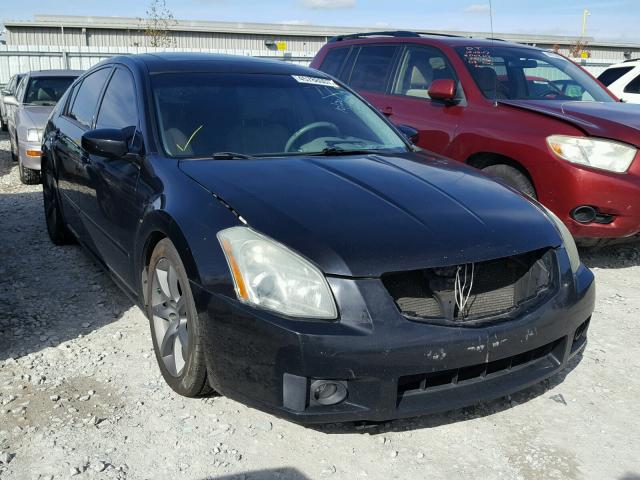 1N4BA41EX7C809947 - 2007 NISSAN MAXIMA SE BLACK photo 1