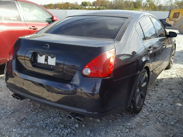 1N4BA41EX7C809947 - 2007 NISSAN MAXIMA SE BLACK photo 4