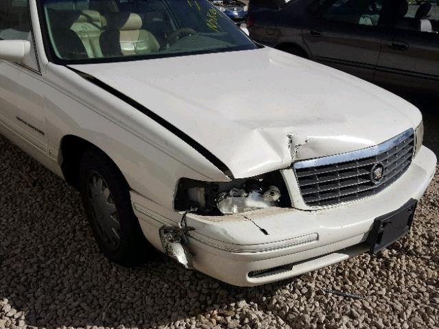 1G6KF5494WU759378 - 1998 CADILLAC DEVILLE CO WHITE photo 9