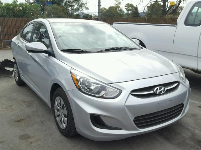 KMHCT4AE0FU912680 - 2015 HYUNDAI ACCENT GLS SILVER photo 1