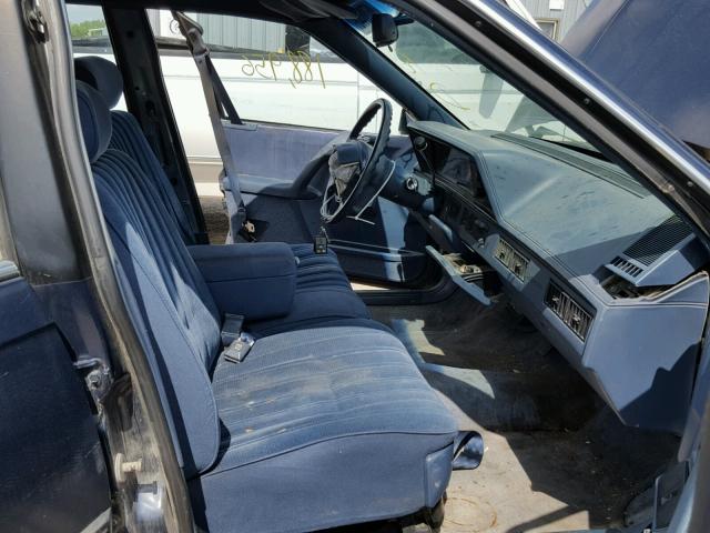 1G3AG55N9P6326534 - 1993 OLDSMOBILE CUTLASS CI BLUE photo 5