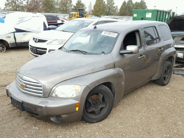 3GNBABFW6BS534538 - 2011 CHEVROLET HHR LT BROWN photo 2