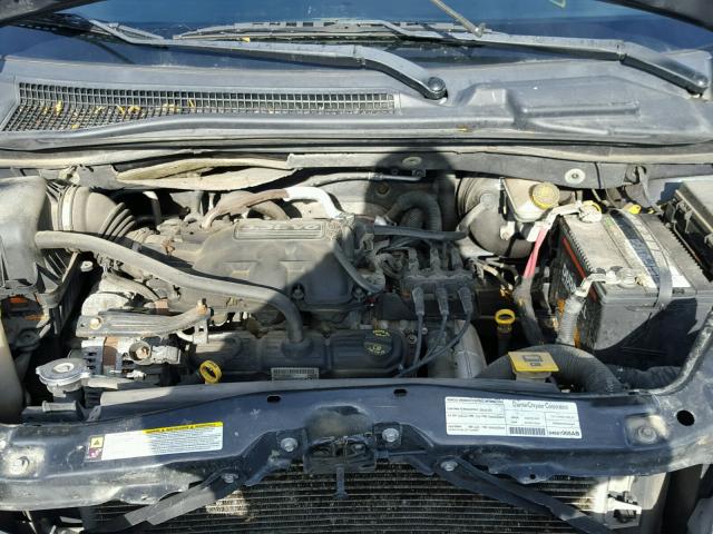 2A8HR44H98R743668 - 2008 CHRYSLER TOWN & COU BLUE photo 7