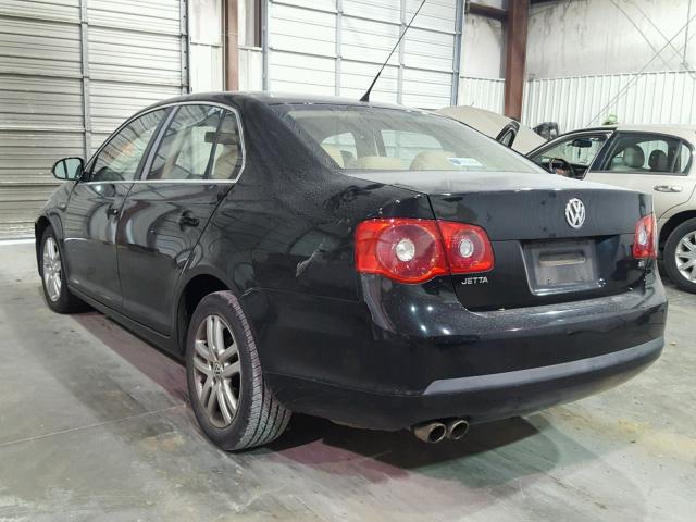 3VWEF71K17M160809 - 2007 VOLKSWAGEN JETTA WOLF BLACK photo 3