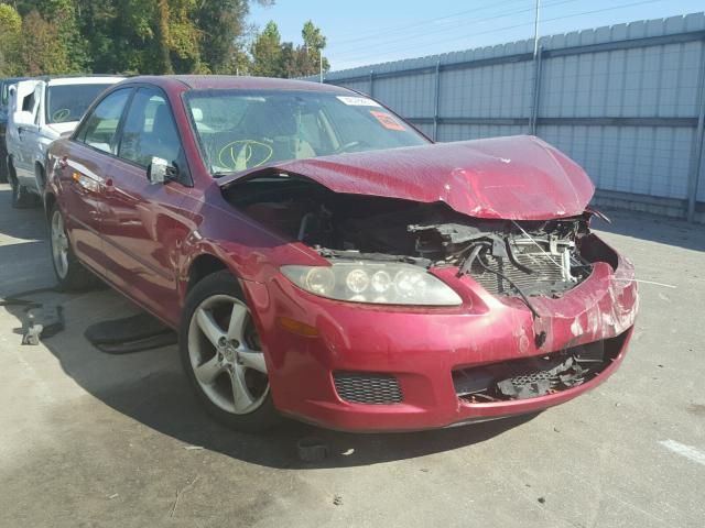 1YVHP80C365M59519 - 2006 MAZDA 6 I RED photo 1