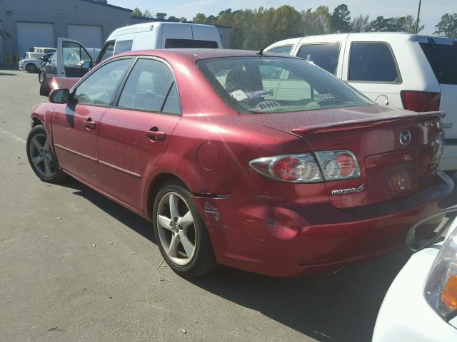 1YVHP80C365M59519 - 2006 MAZDA 6 I RED photo 3