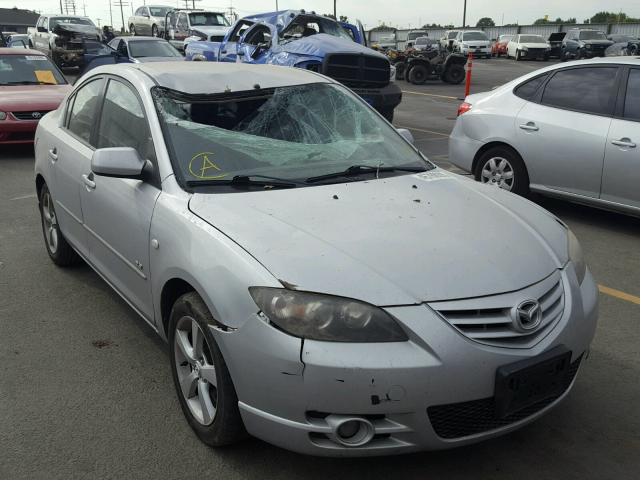 JM1BK323461470756 - 2006 MAZDA 3 S SILVER photo 1