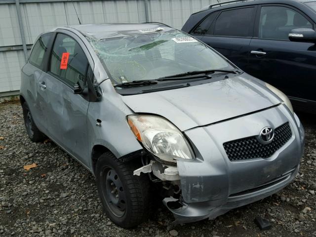 JTDJT923285196450 - 2008 TOYOTA YARIS SILVER photo 1