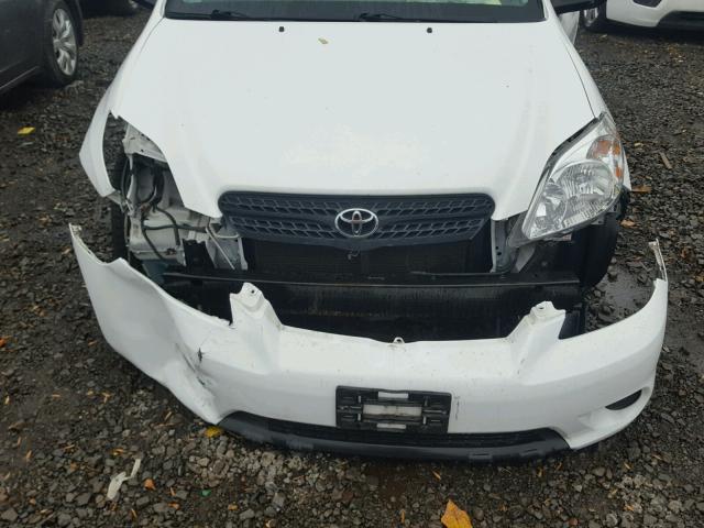 2T1KR32EX8C714390 - 2008 TOYOTA COROLLA MA WHITE photo 7