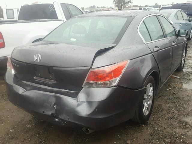 1HGCP26499A046109 - 2009 HONDA ACCORD LXP CHARCOAL photo 4