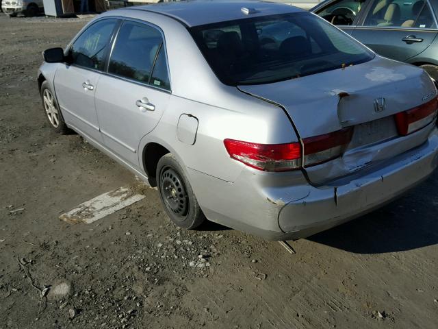 1HGCM66584A046295 - 2004 HONDA ACCORD EX SILVER photo 3